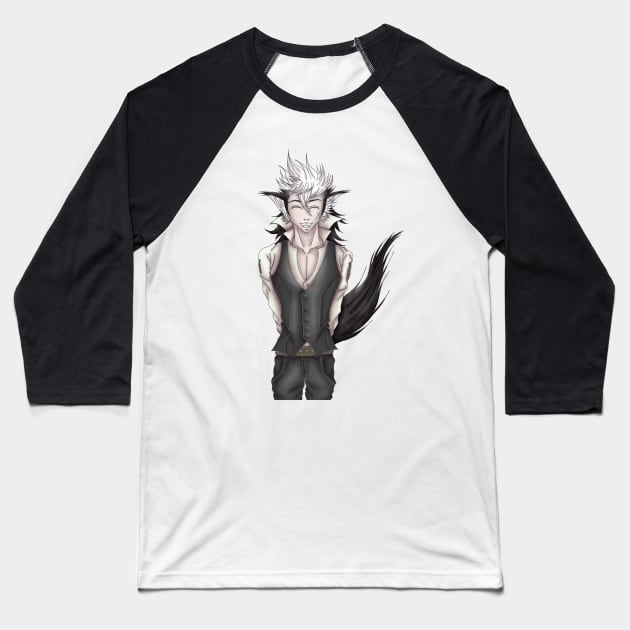 Wolfskin Baseball T-Shirt by samami12ace